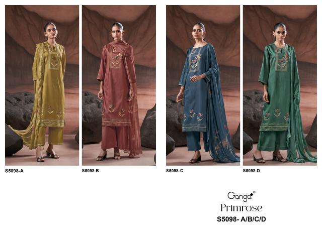 Ganga primrose 5098 surat wholesale market dress materials